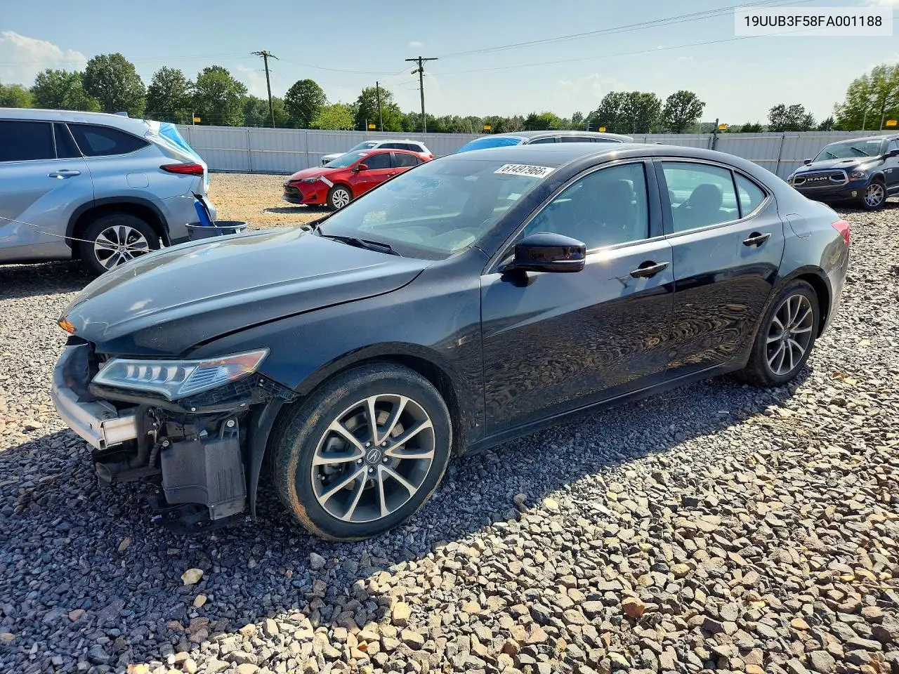 2015 Acura Tlx Tech VIN: 19UUB3F58FA001188 Lot: 61497966