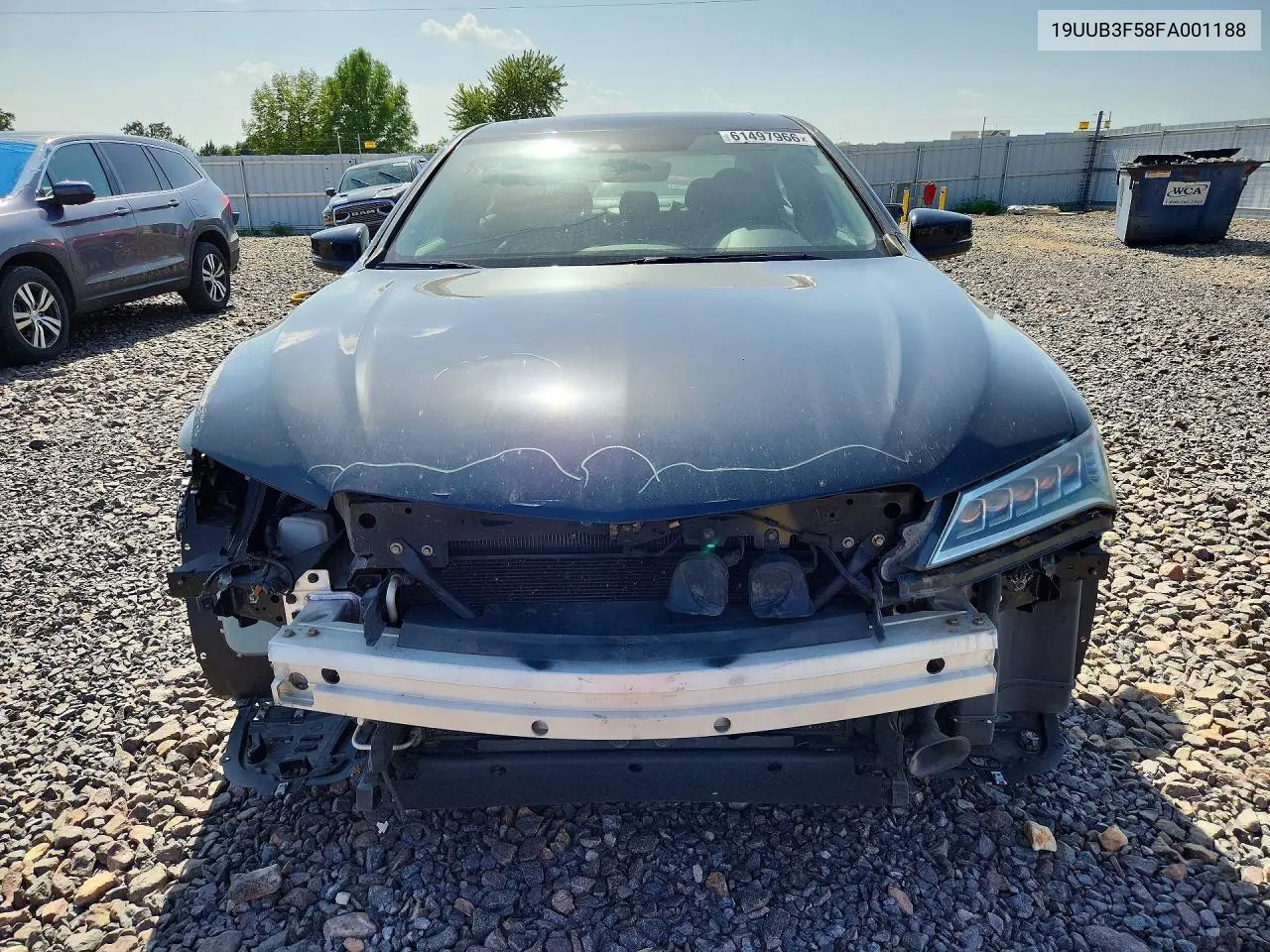 2015 Acura Tlx Tech VIN: 19UUB3F58FA001188 Lot: 61497966