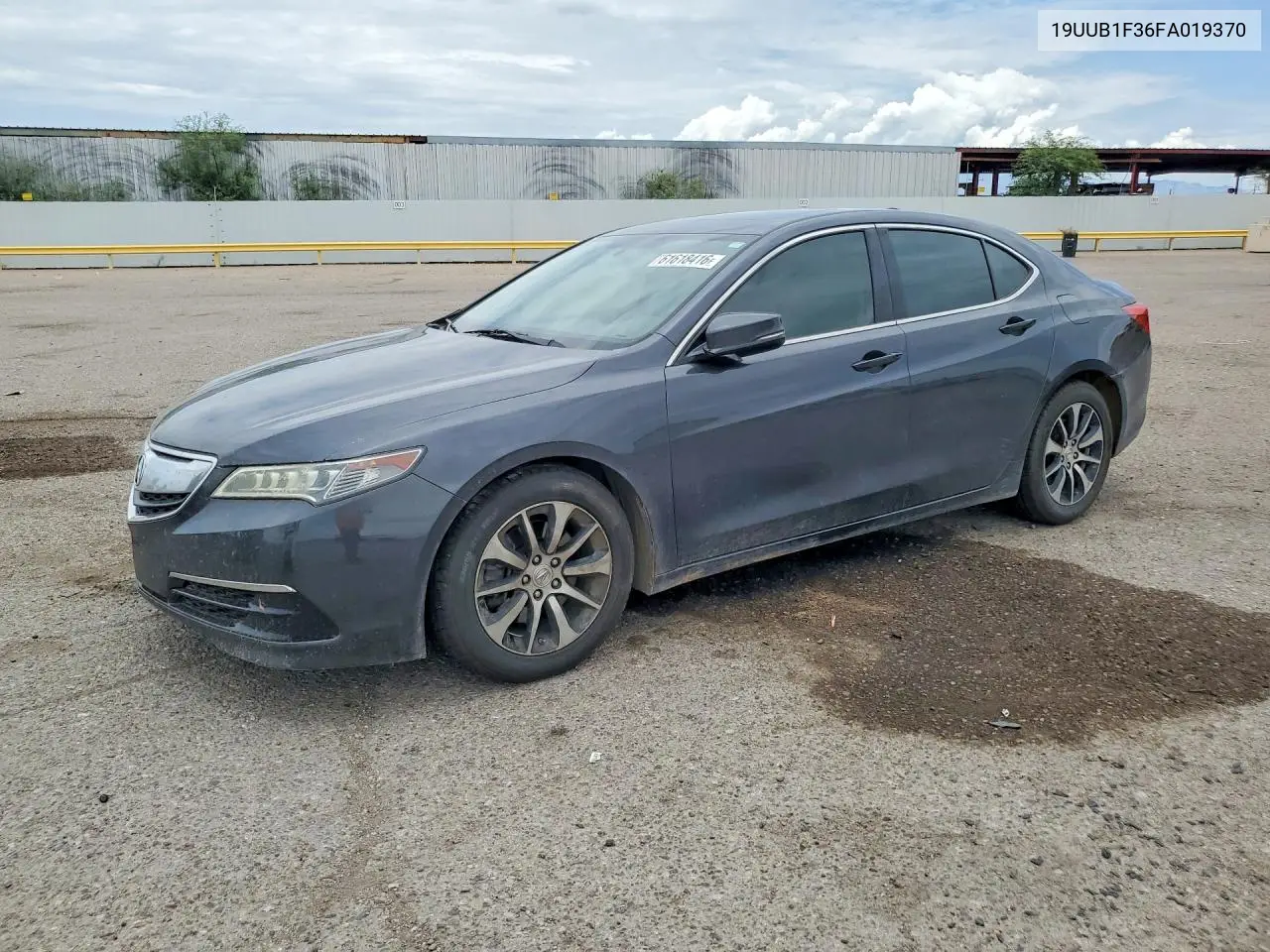 2015 Acura Tlx VIN: 19UUB1F36FA019370 Lot: 61618416