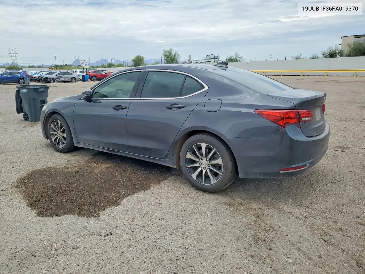 2015 Acura Tlx VIN: 19UUB1F36FA019370 Lot: 61618416