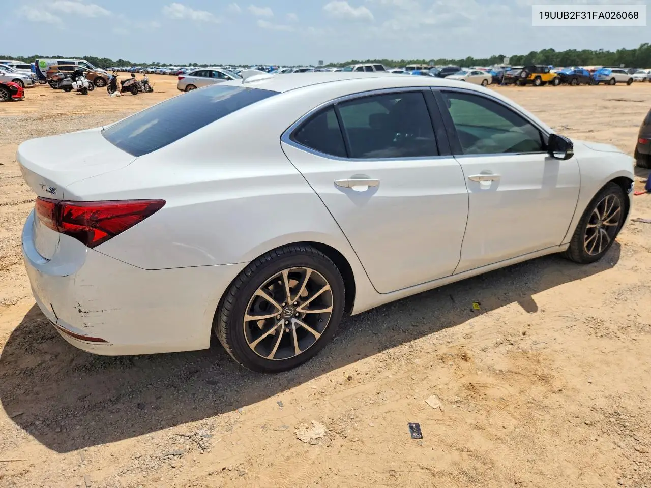 2015 Acura Tlx VIN: 19UUB2F31FA026068 Lot: 61680426