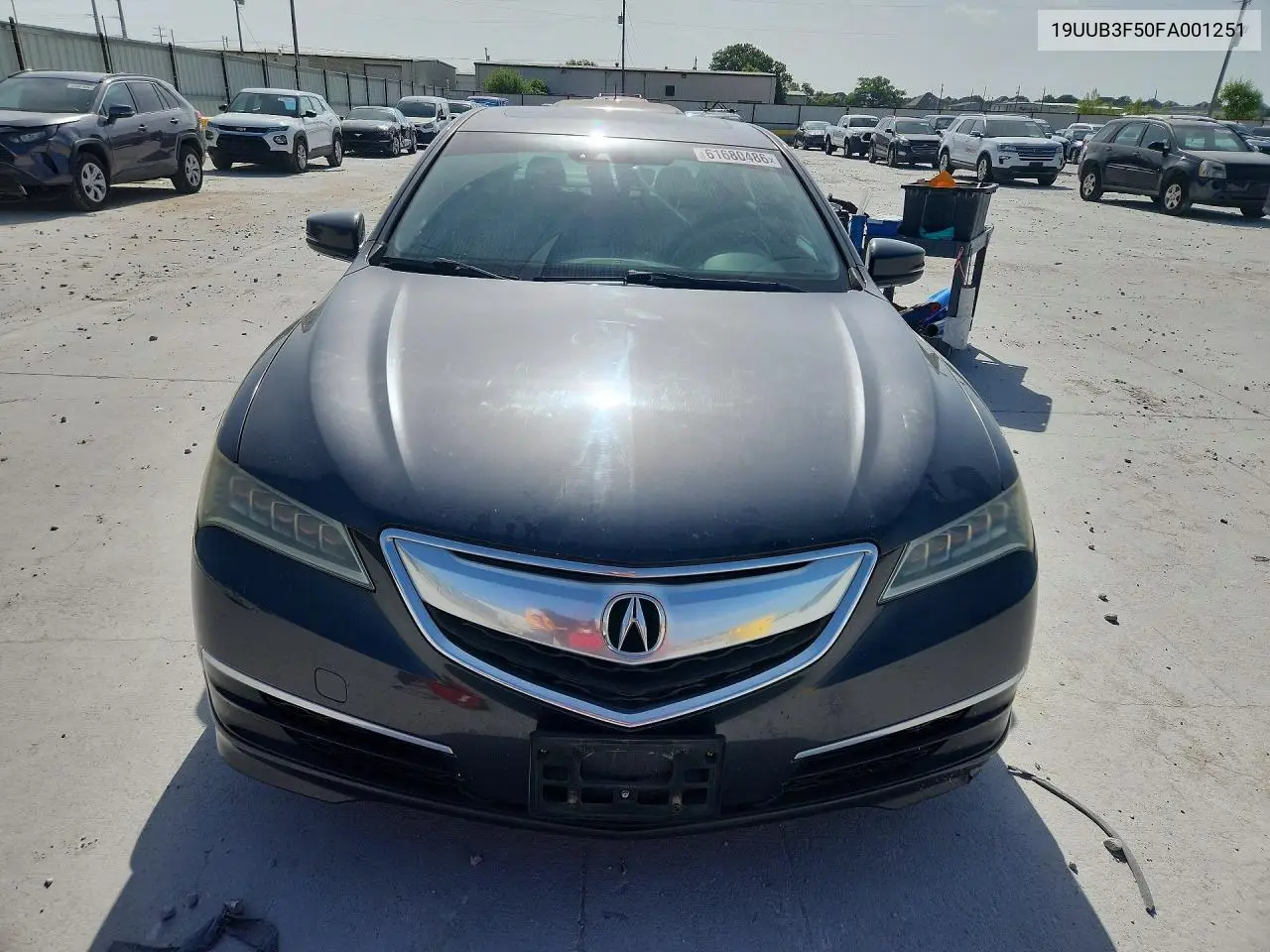 2015 Acura Tlx Tech VIN: 19UUB3F50FA001251 Lot: 61680486