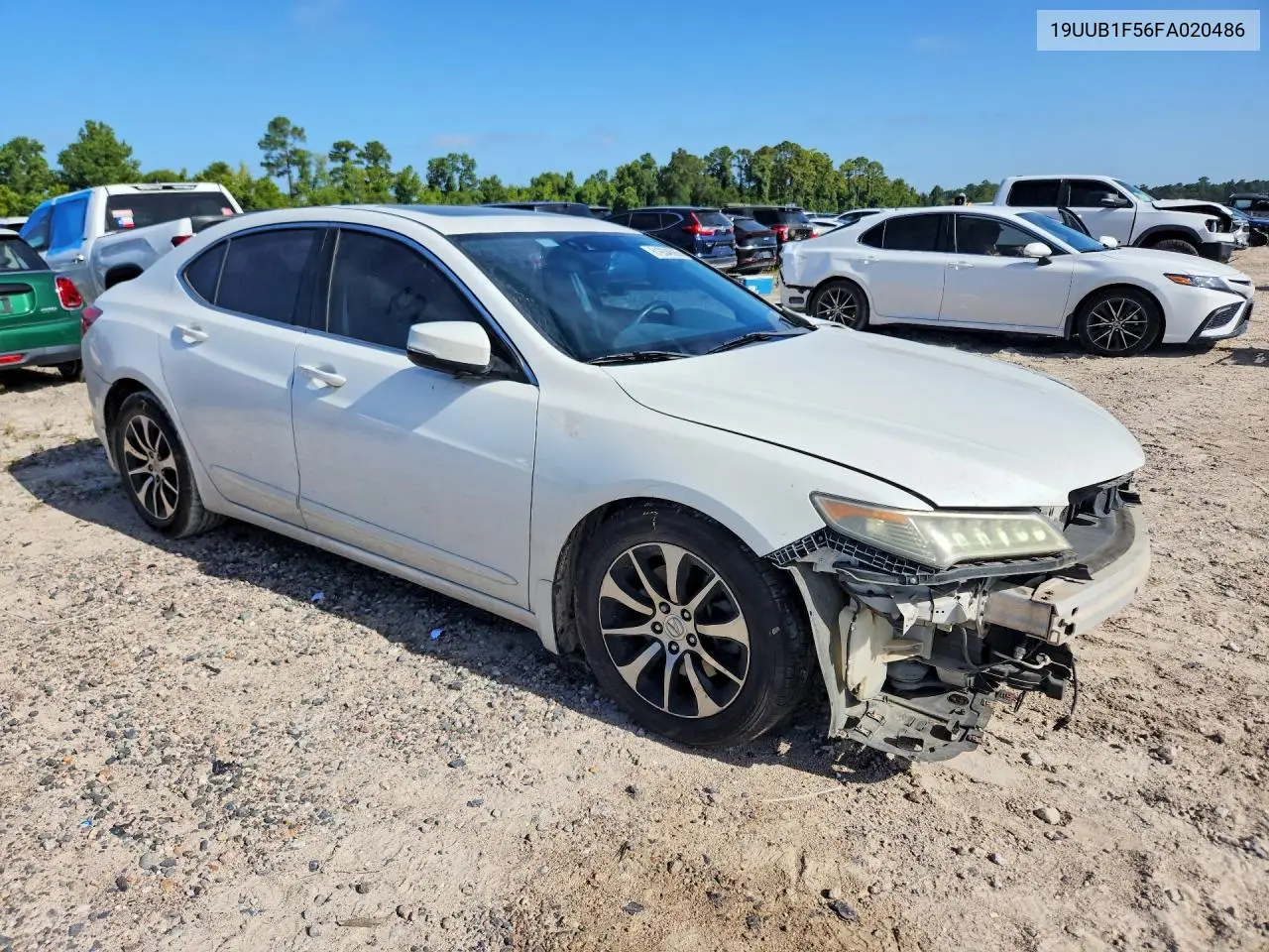 2015 Acura Tlx Tech VIN: 19UUB1F56FA020486 Lot: 61934626