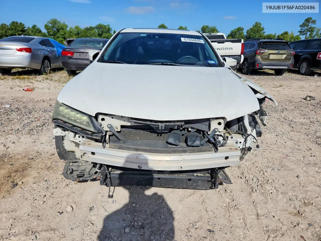 2015 Acura Tlx Tech VIN: 19UUB1F56FA020486 Lot: 61934626