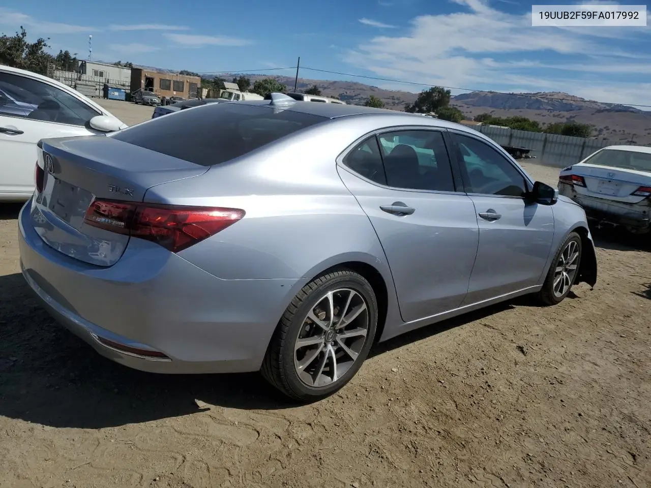 19UUB2F59FA017992 2015 Acura Tlx Tech