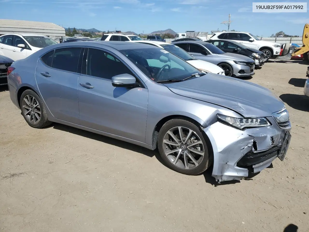 19UUB2F59FA017992 2015 Acura Tlx Tech