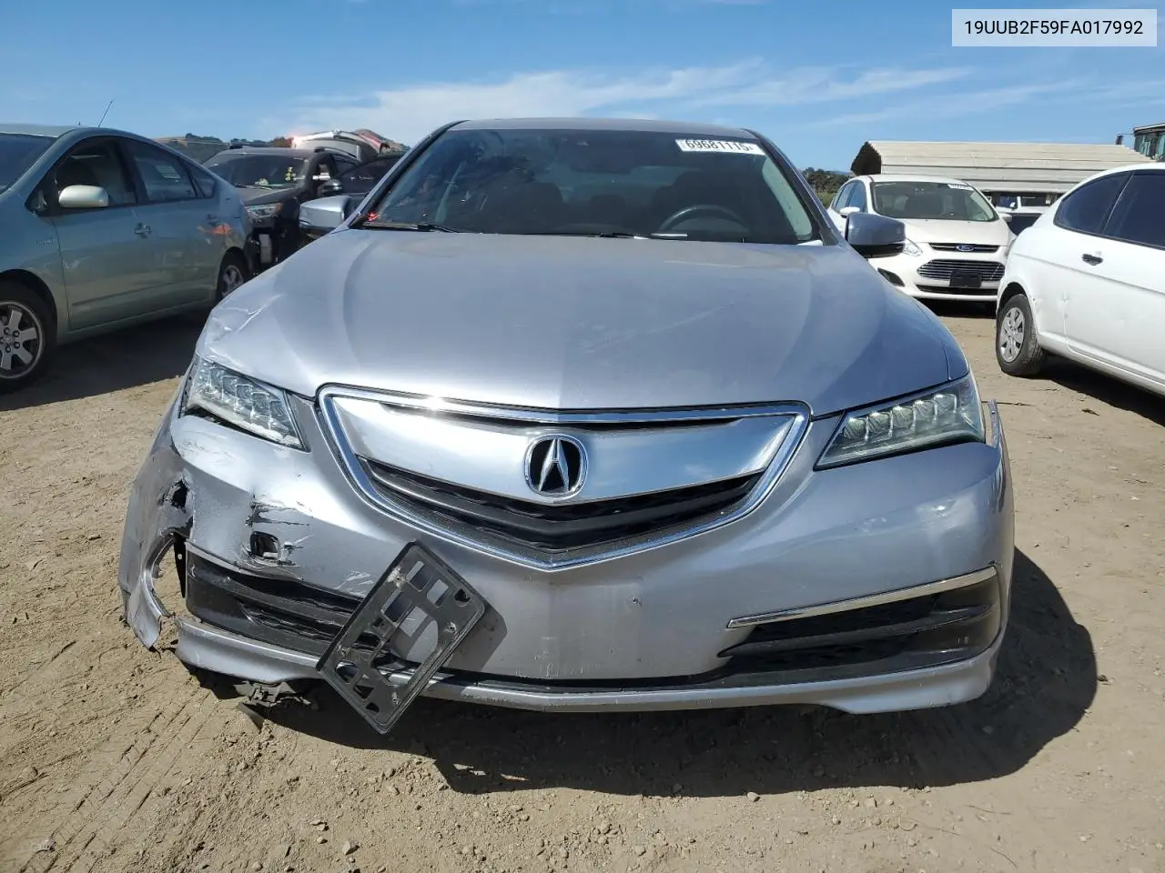 19UUB2F59FA017992 2015 Acura Tlx Tech