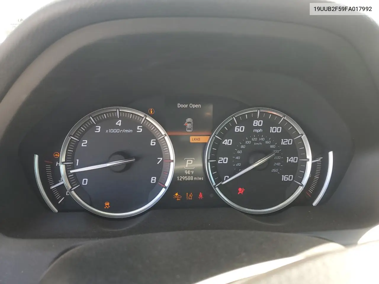 19UUB2F59FA017992 2015 Acura Tlx Tech