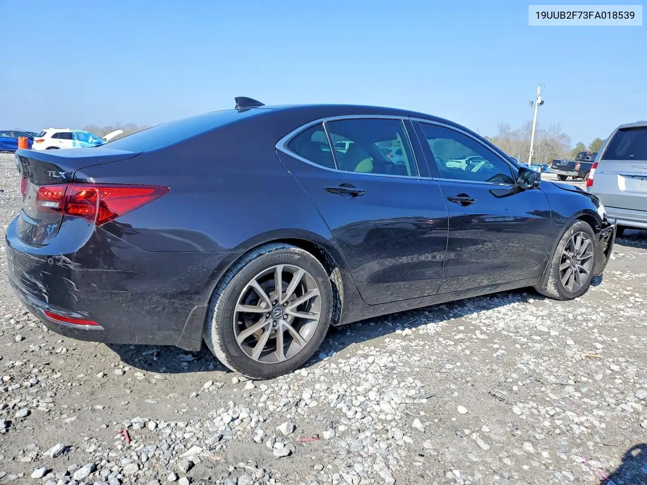 2015 Acura Tlx Advance VIN: 19UUB2F73FA018539 Lot: 76053875