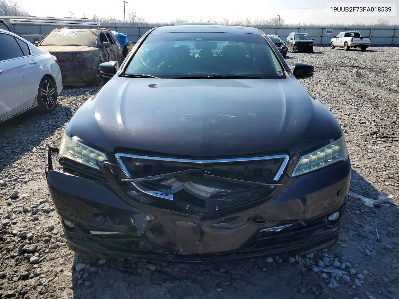 2015 Acura Tlx Advance VIN: 19UUB2F73FA018539 Lot: 76053875