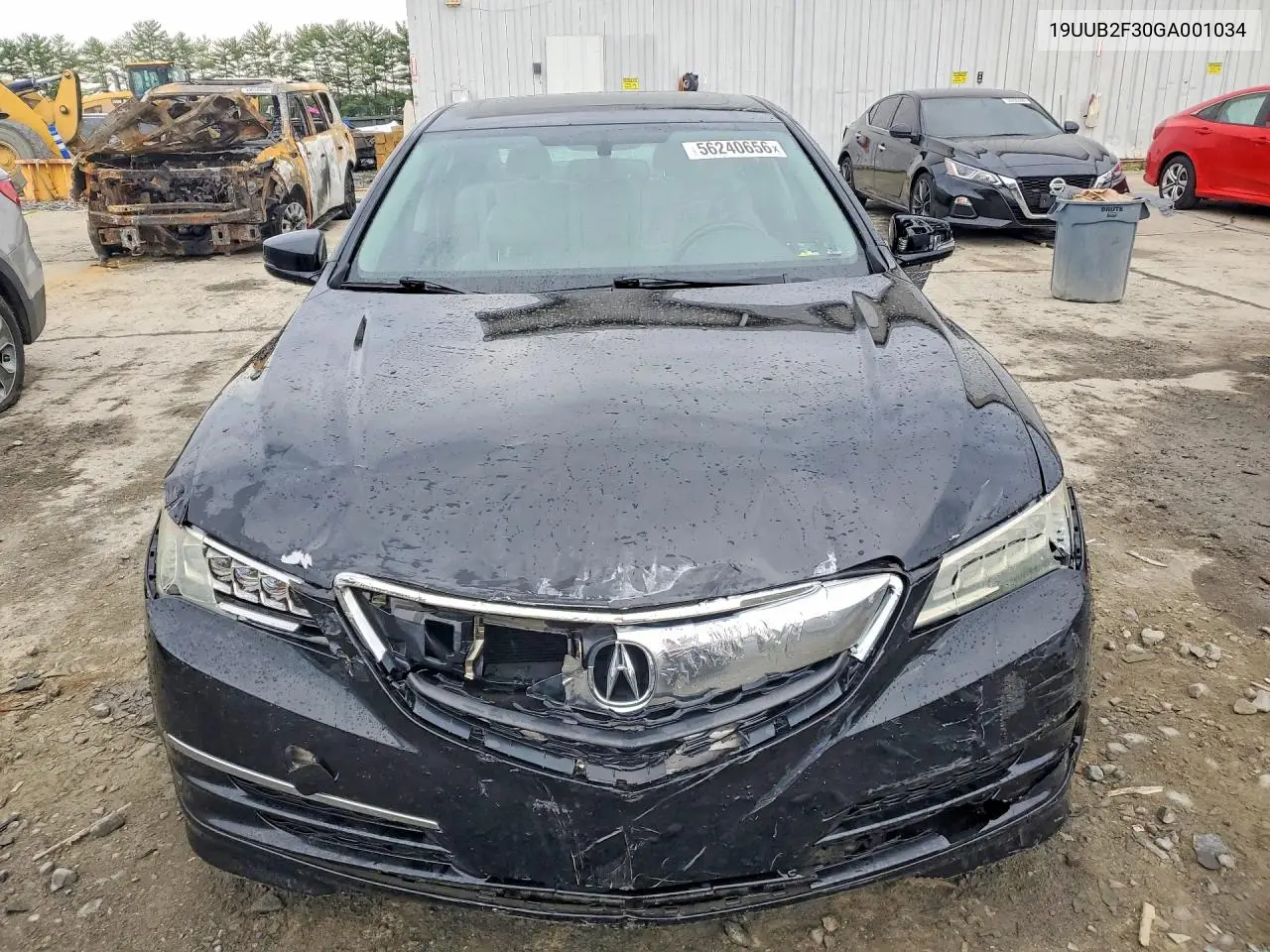 2016 Acura Tlx VIN: 19UUB2F30GA001034 Lot: 56240656