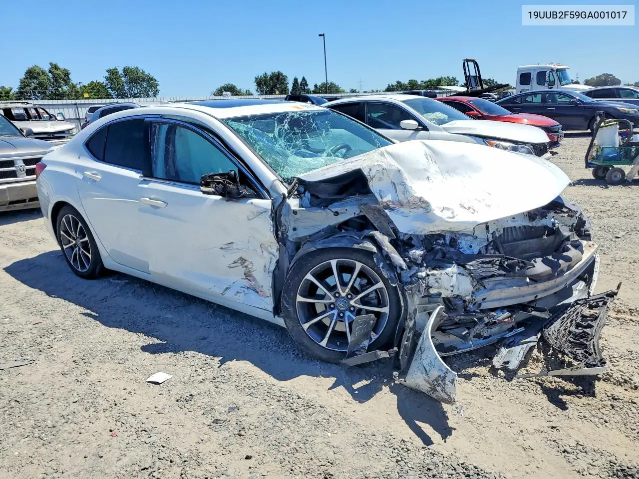 2016 Acura Tlx Tech VIN: 19UUB2F59GA001017 Lot: 56834706