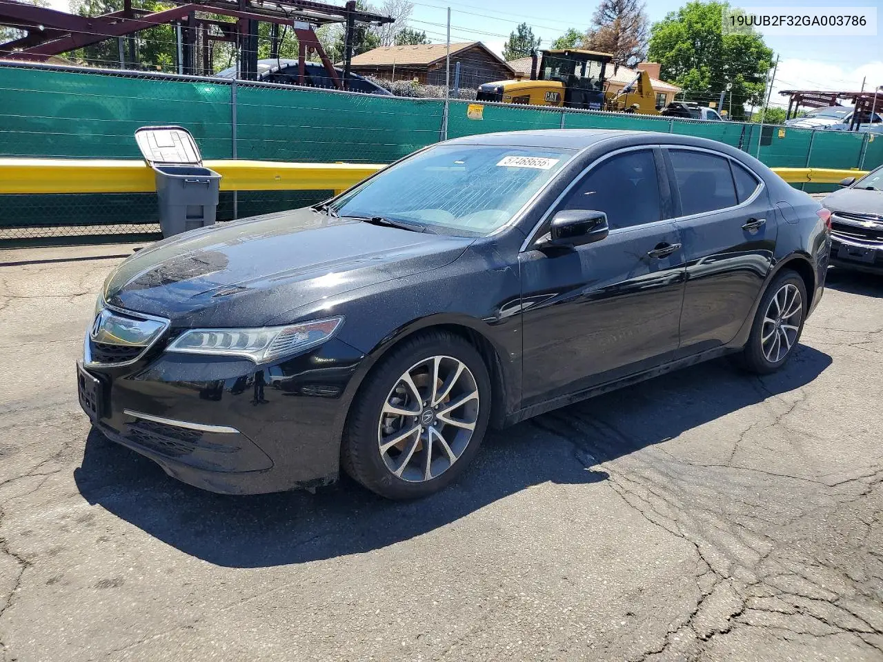 2016 Acura Tlx VIN: 19UUB2F32GA003786 Lot: 57468656