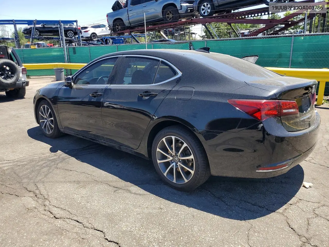 2016 Acura Tlx VIN: 19UUB2F32GA003786 Lot: 57468656
