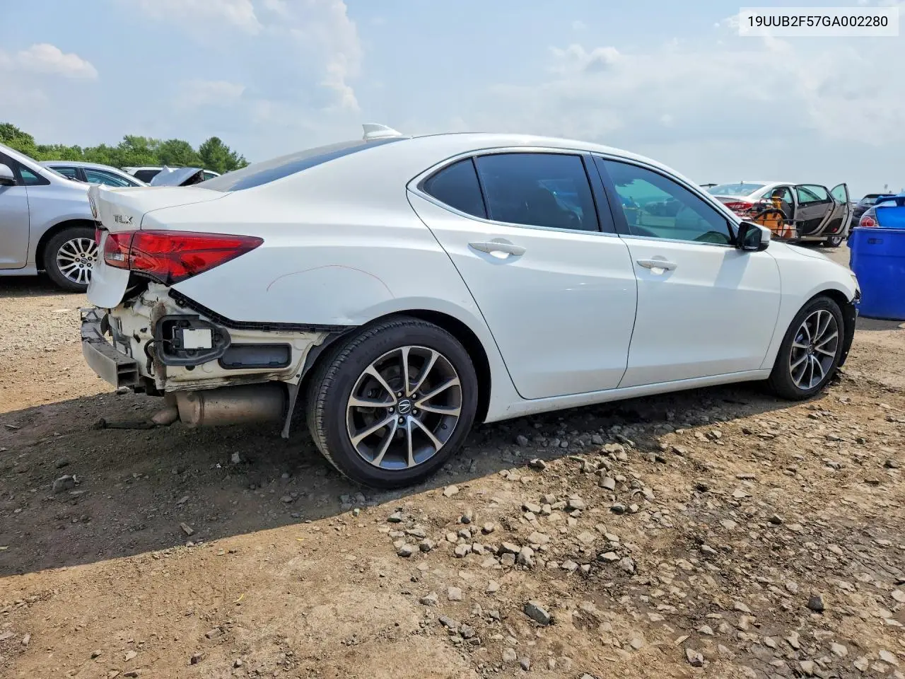 2016 Acura Tlx Tech VIN: 19UUB2F57GA002280 Lot: 58811416