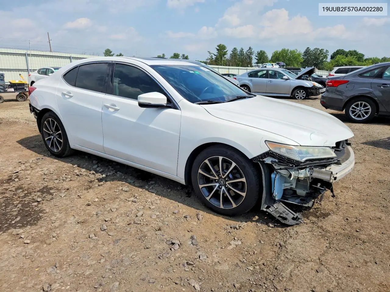 2016 Acura Tlx Tech VIN: 19UUB2F57GA002280 Lot: 58811416