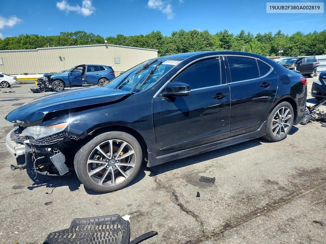 2016 Acura Tlx VIN: 19UUB2F38GA002819 Lot: 59118176