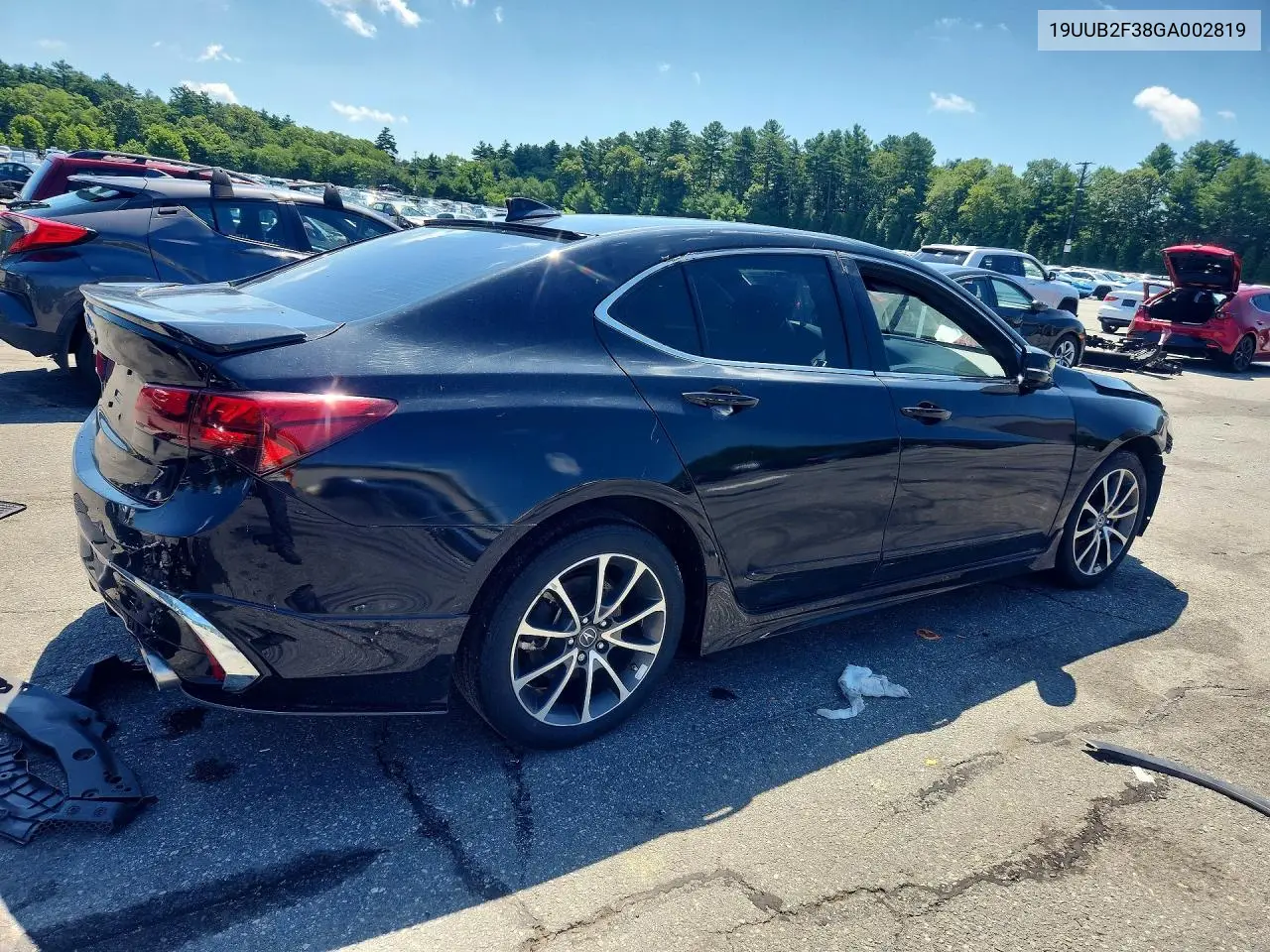 2016 Acura Tlx VIN: 19UUB2F38GA002819 Lot: 59118176