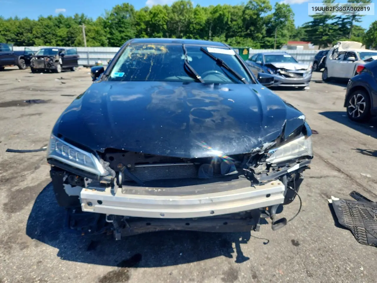 2016 Acura Tlx VIN: 19UUB2F38GA002819 Lot: 59118176