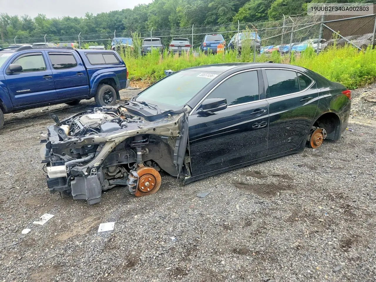 2016 Acura Tlx VIN: 19UUB2F34GA002803 Lot: 59652496