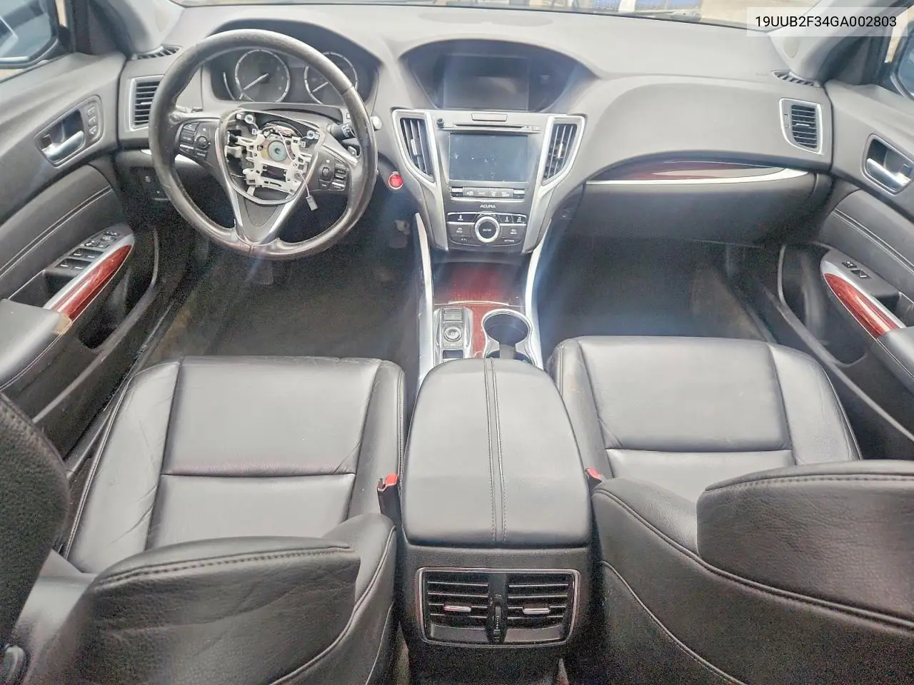 2016 Acura Tlx VIN: 19UUB2F34GA002803 Lot: 59652496