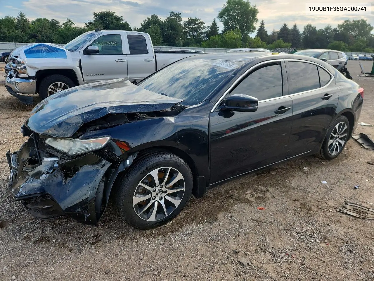 2016 Acura Tlx VIN: 19UUB1F36GA000741 Lot: 60073456