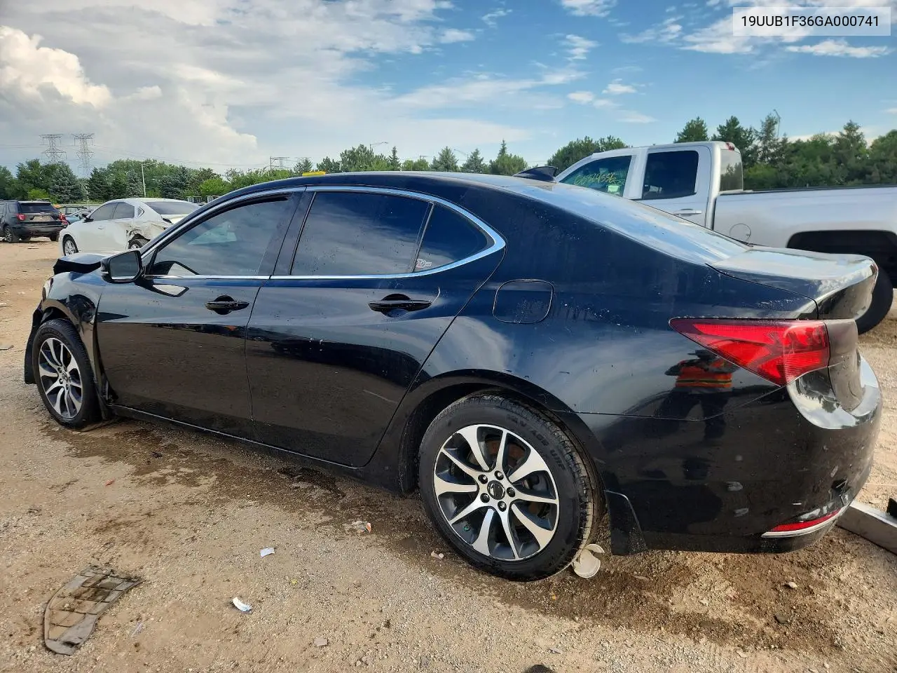 2016 Acura Tlx VIN: 19UUB1F36GA000741 Lot: 60073456