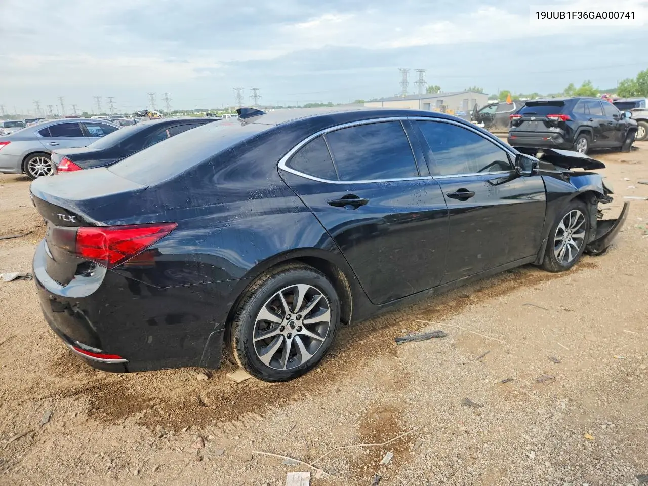 2016 Acura Tlx VIN: 19UUB1F36GA000741 Lot: 60073456