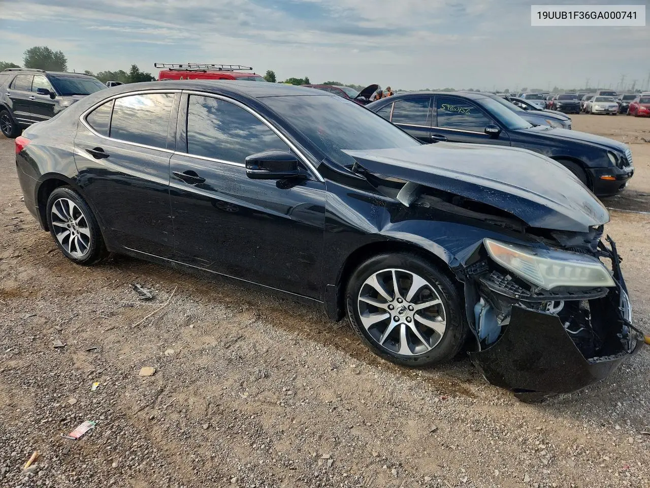 2016 Acura Tlx VIN: 19UUB1F36GA000741 Lot: 60073456