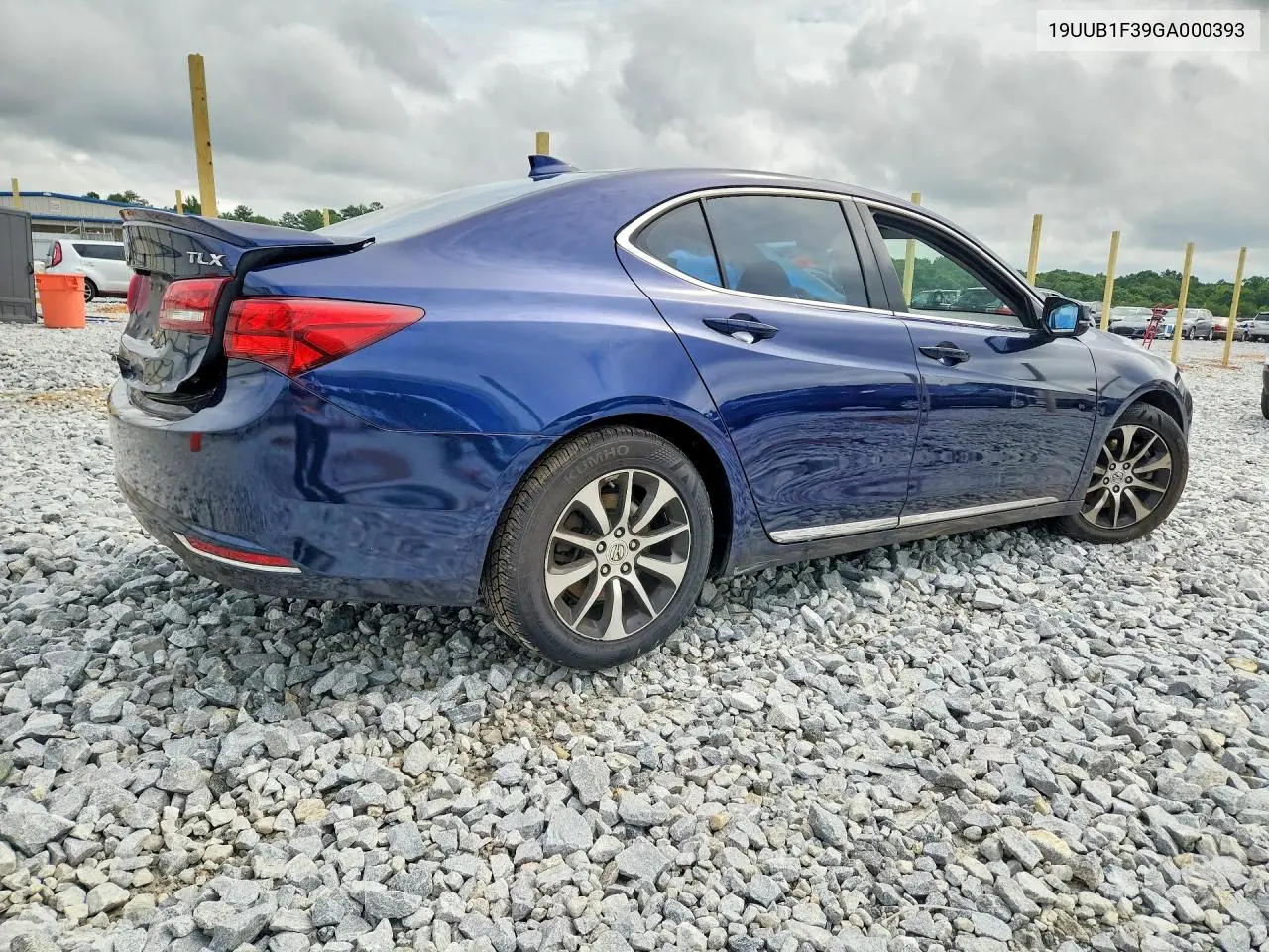 2016 Acura Tlx VIN: 19UUB1F39GA000393 Lot: 60808036