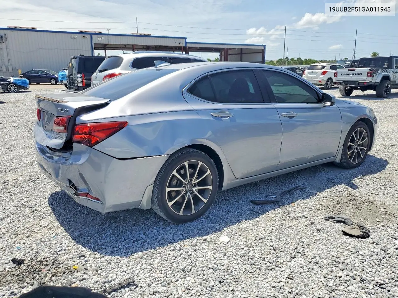 2016 Acura Tlx Tech VIN: 19UUB2F51GA011945 Lot: 61160626