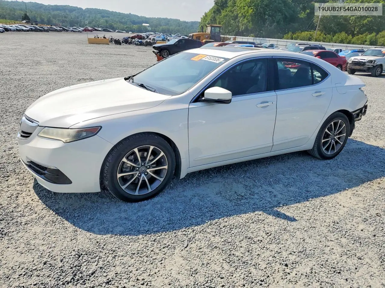 2016 Acura Tlx Tech VIN: 19UUB2F54GA010028 Lot: 61523536