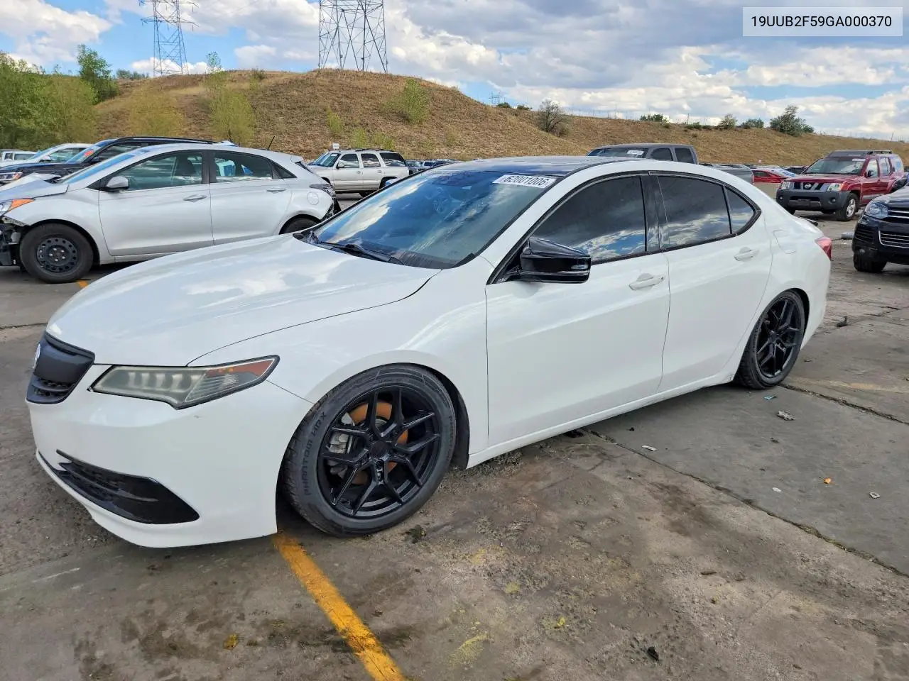 2016 Acura Tlx Tech VIN: 19UUB2F59GA000370 Lot: 62001006