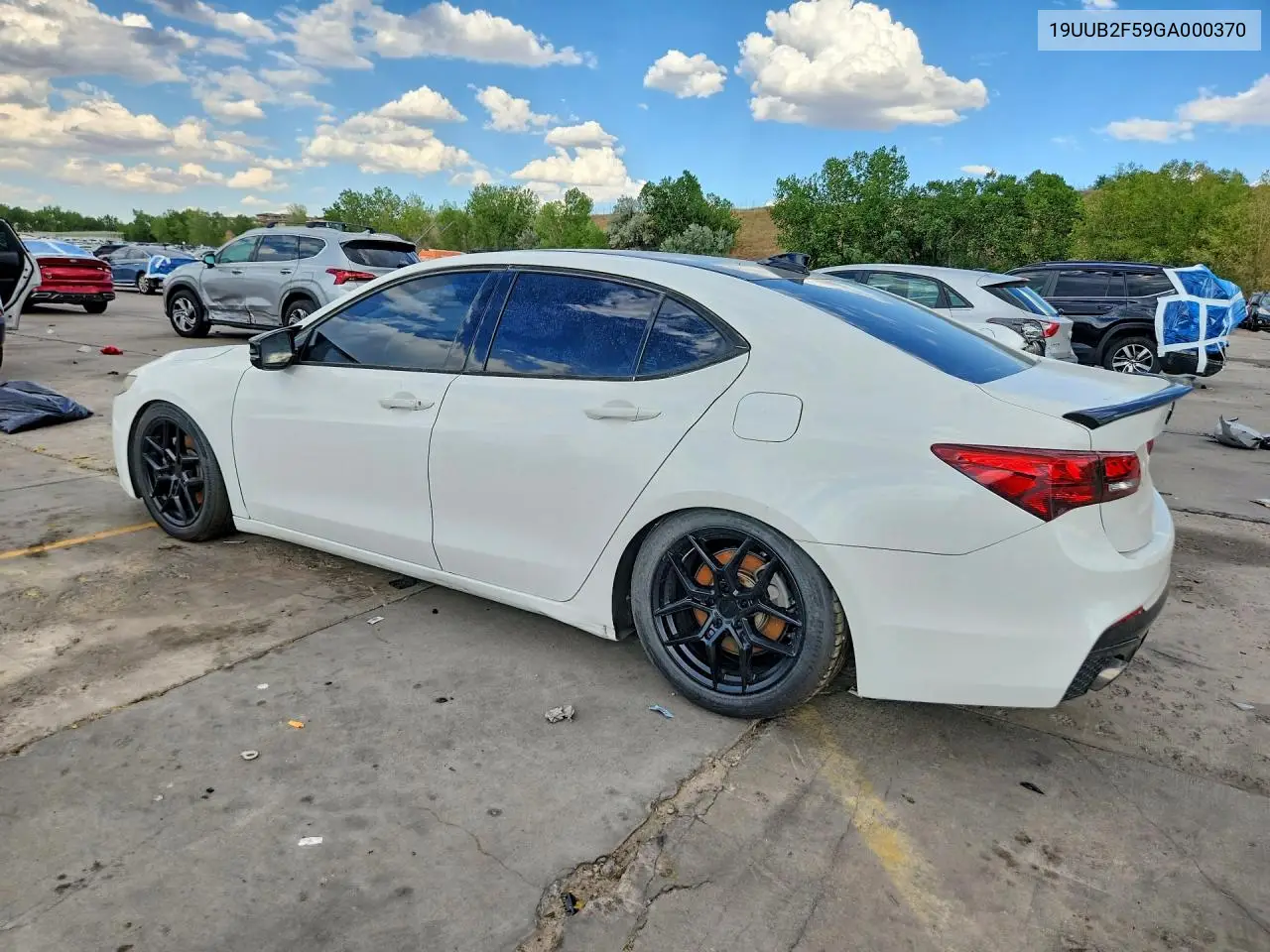 2016 Acura Tlx Tech VIN: 19UUB2F59GA000370 Lot: 62001006