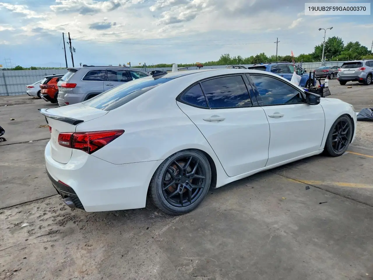 2016 Acura Tlx Tech VIN: 19UUB2F59GA000370 Lot: 62001006
