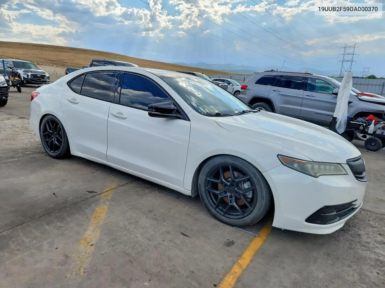 2016 Acura Tlx Tech VIN: 19UUB2F59GA000370 Lot: 62001006