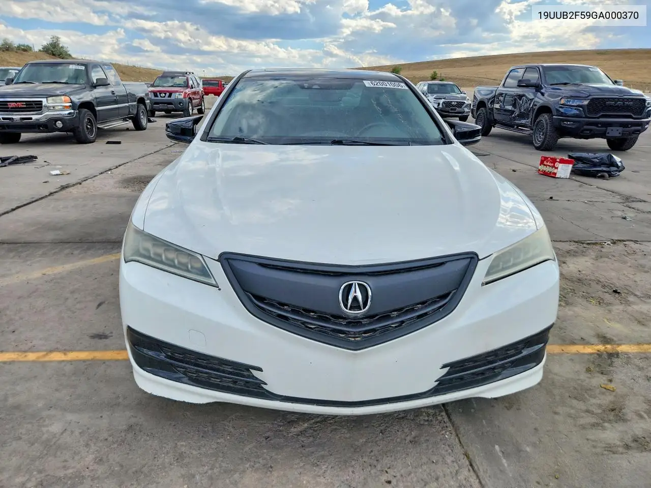 2016 Acura Tlx Tech VIN: 19UUB2F59GA000370 Lot: 62001006