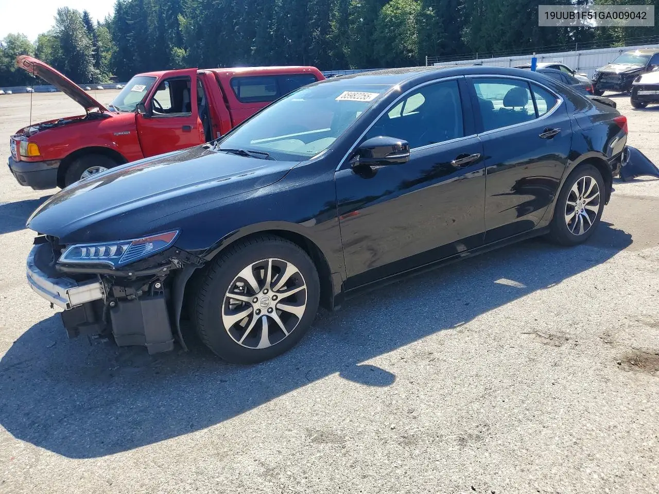2016 Acura Tlx Tech VIN: 19UUB1F51GA009042 Lot: 85982255