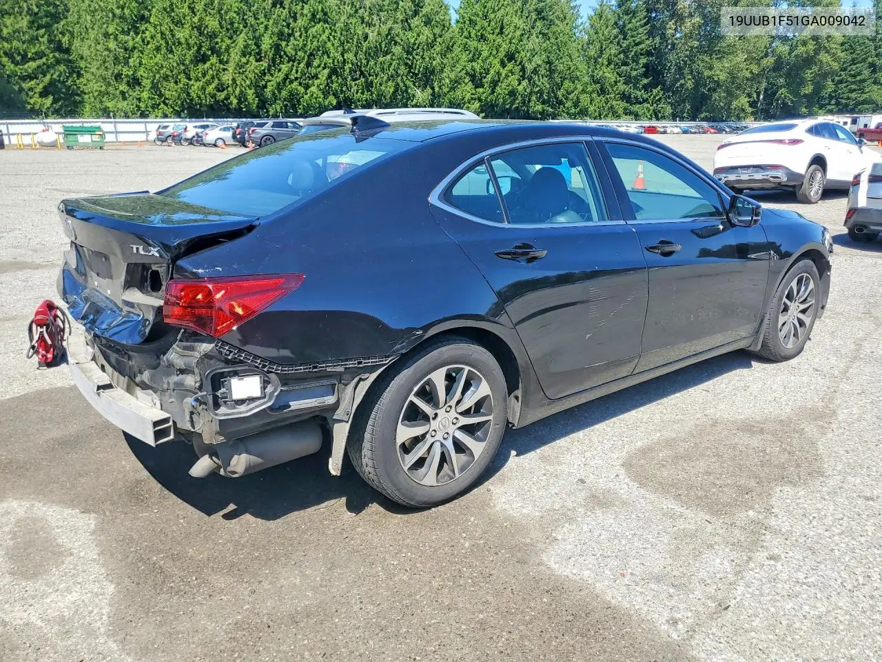 2016 Acura Tlx Tech VIN: 19UUB1F51GA009042 Lot: 85982255