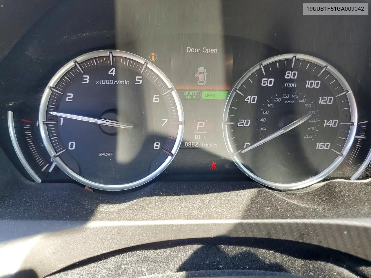 2016 Acura Tlx Tech VIN: 19UUB1F51GA009042 Lot: 85982255