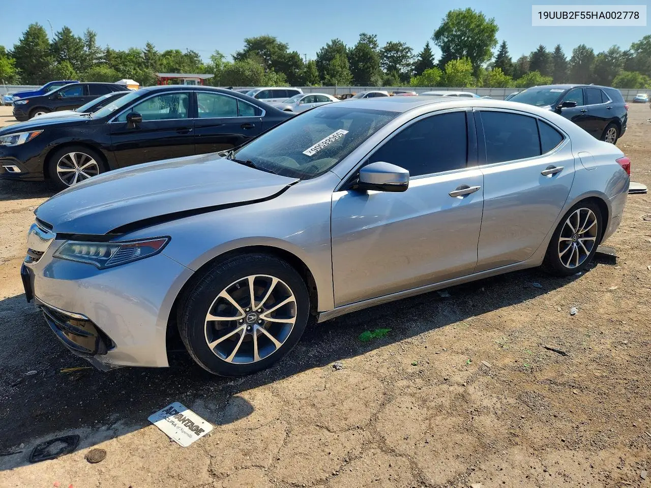 2017 Acura Tlx Tech VIN: 19UUB2F55HA002778 Lot: 59688506