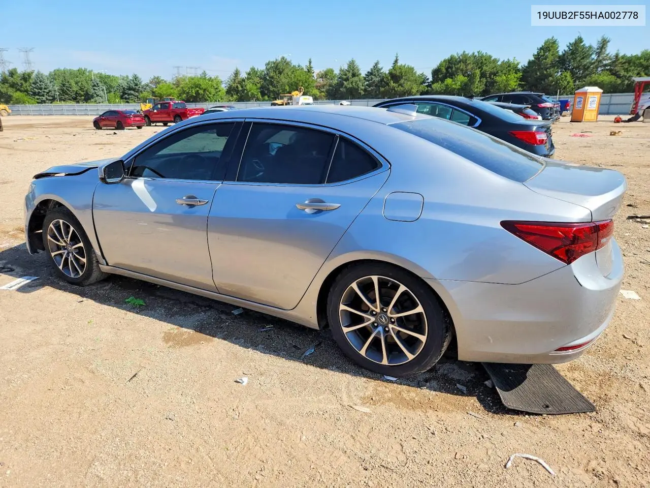 2017 Acura Tlx Tech VIN: 19UUB2F55HA002778 Lot: 59688506