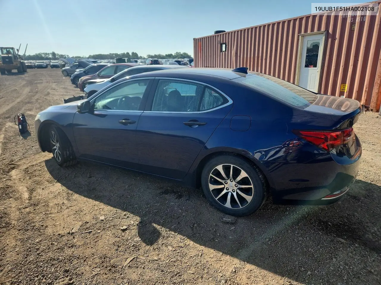 2017 Acura Tlx Tech VIN: 19UUB1F51HA002108 Lot: 60277986