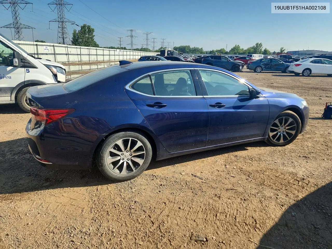 2017 Acura Tlx Tech VIN: 19UUB1F51HA002108 Lot: 60277986