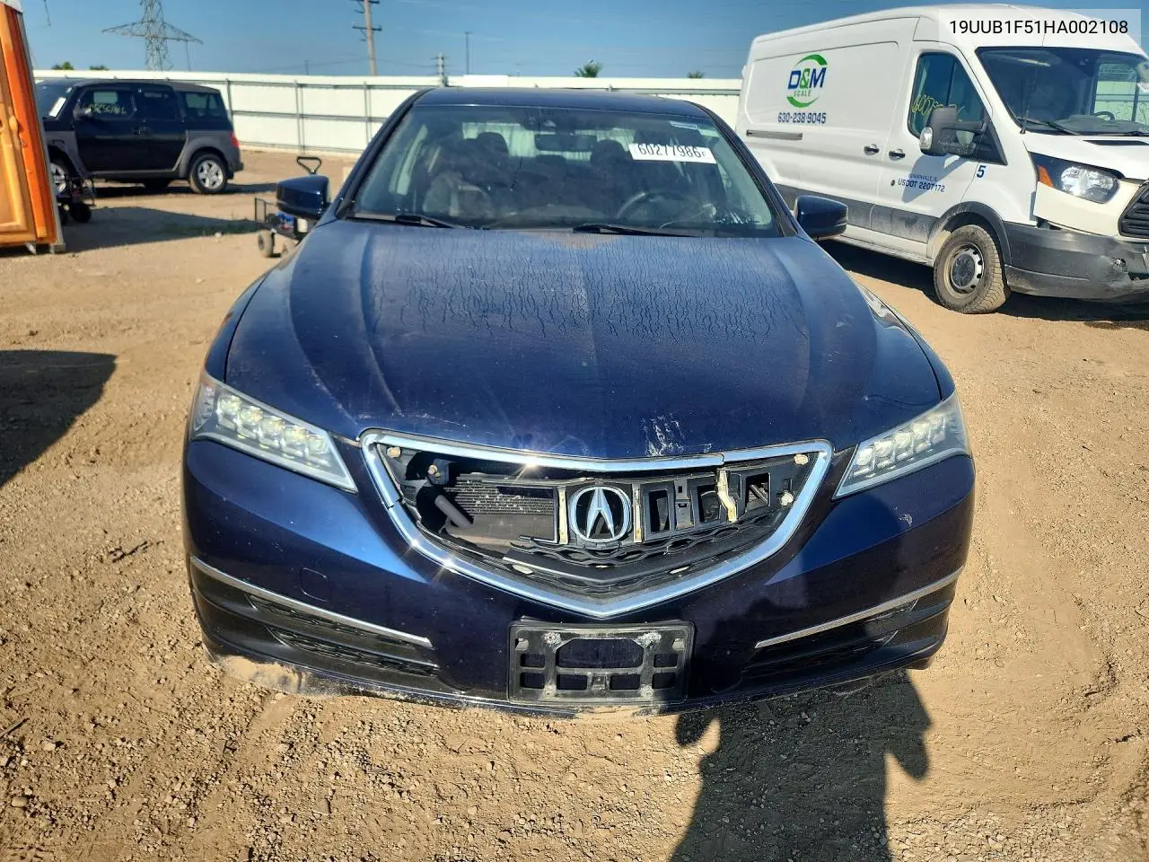 2017 Acura Tlx Tech VIN: 19UUB1F51HA002108 Lot: 60277986