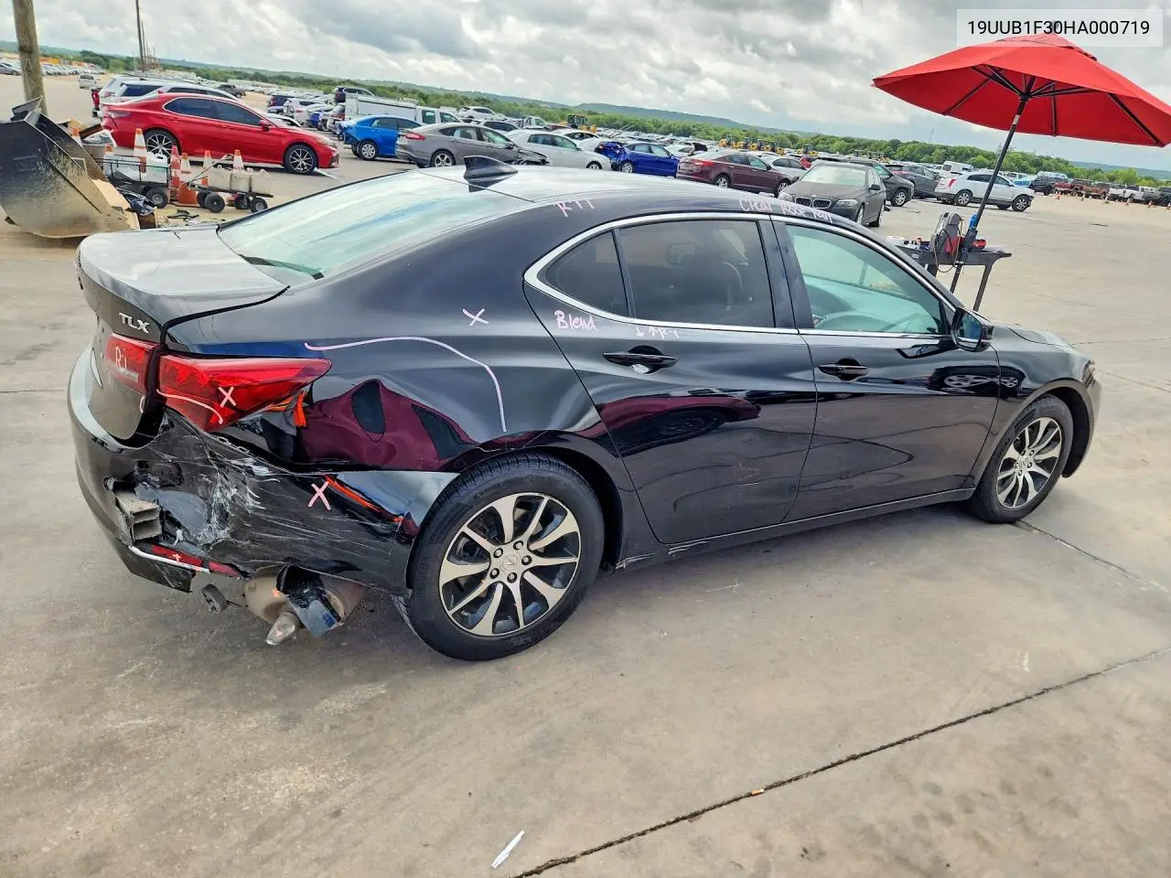 2017 Acura Tlx VIN: 19UUB1F30HA000719 Lot: 60375026