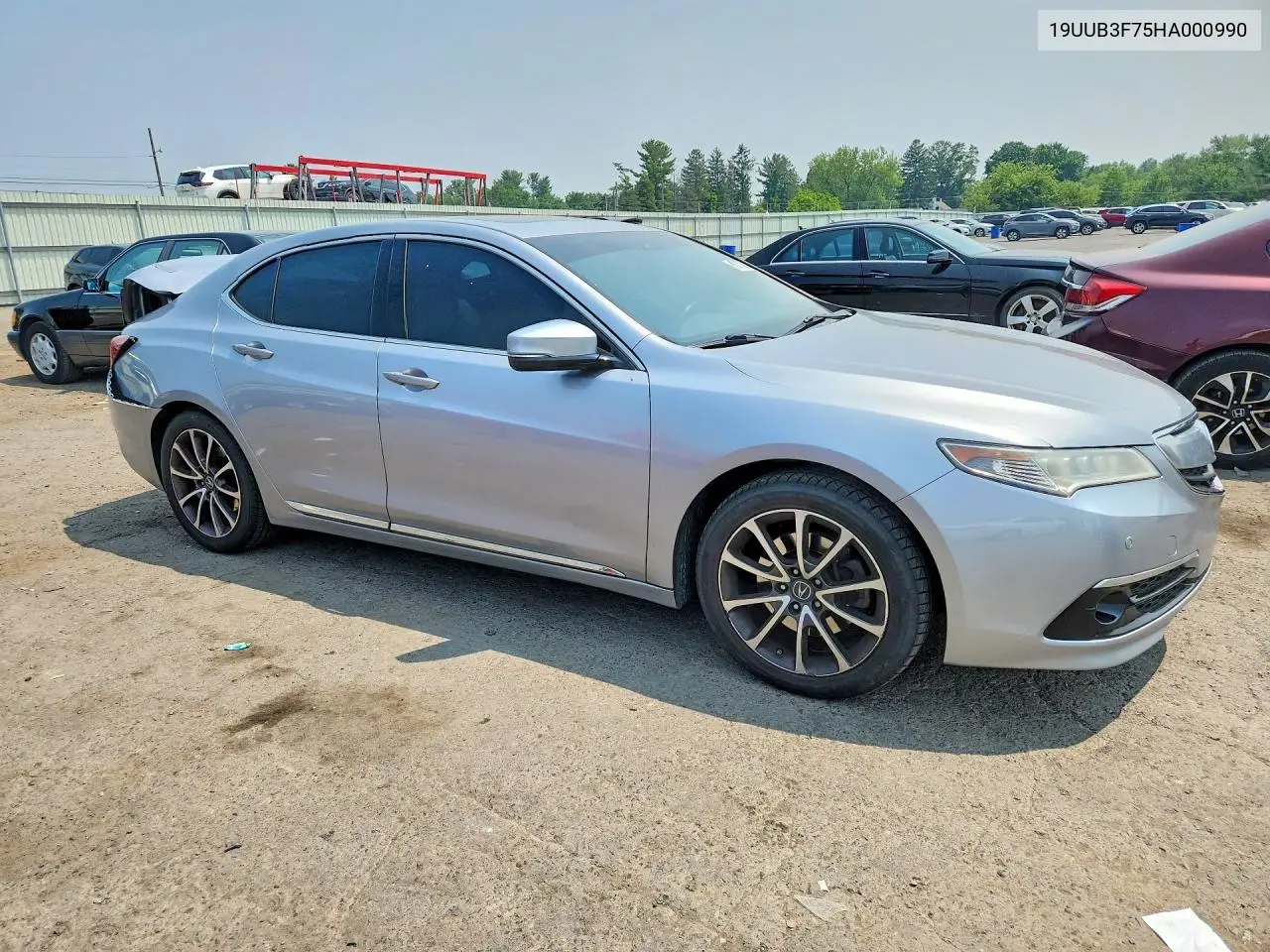 2017 Acura Tlx Advance VIN: 19UUB3F75HA000990 Lot: 60770876