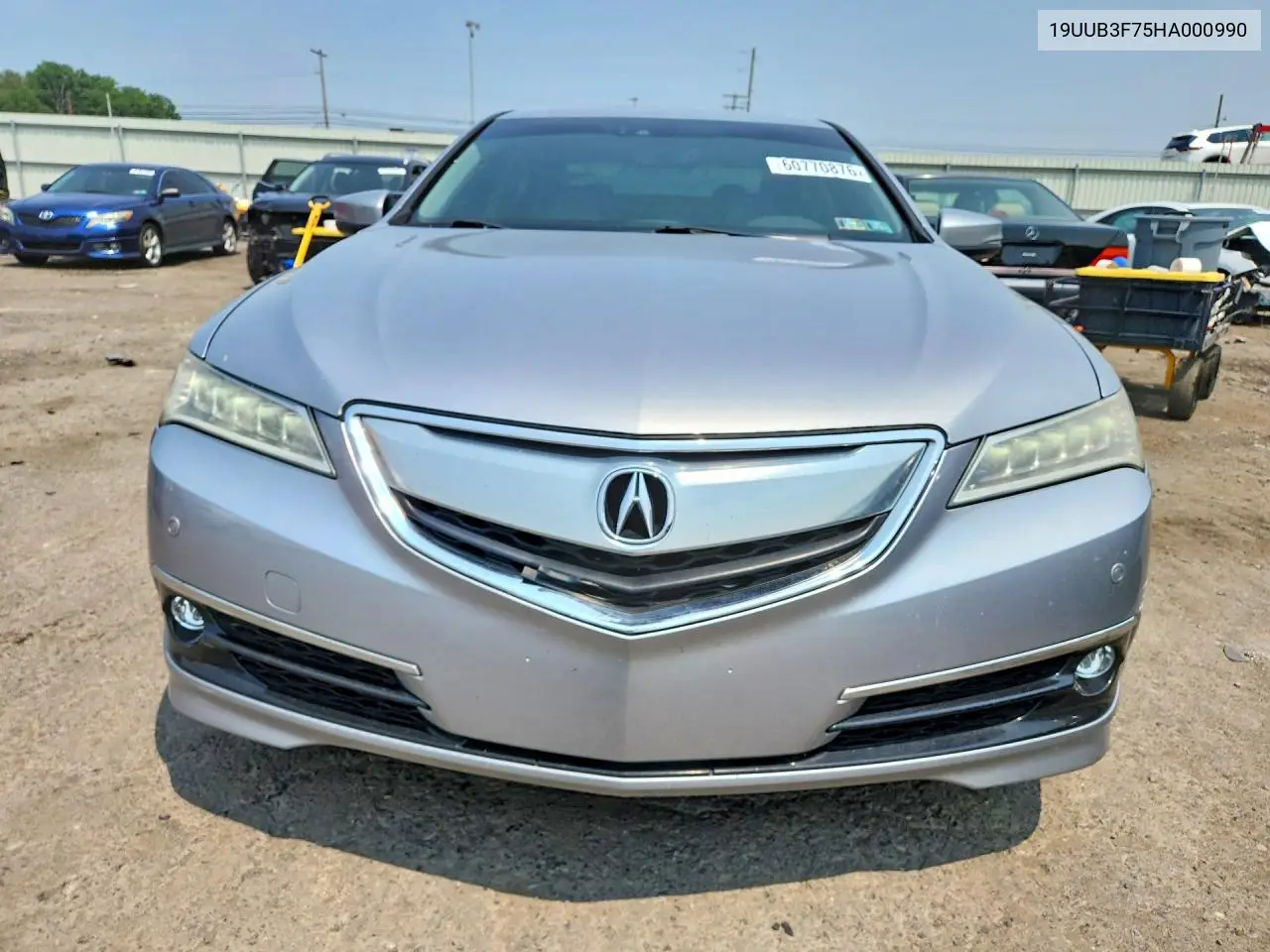2017 Acura Tlx Advance VIN: 19UUB3F75HA000990 Lot: 60770876
