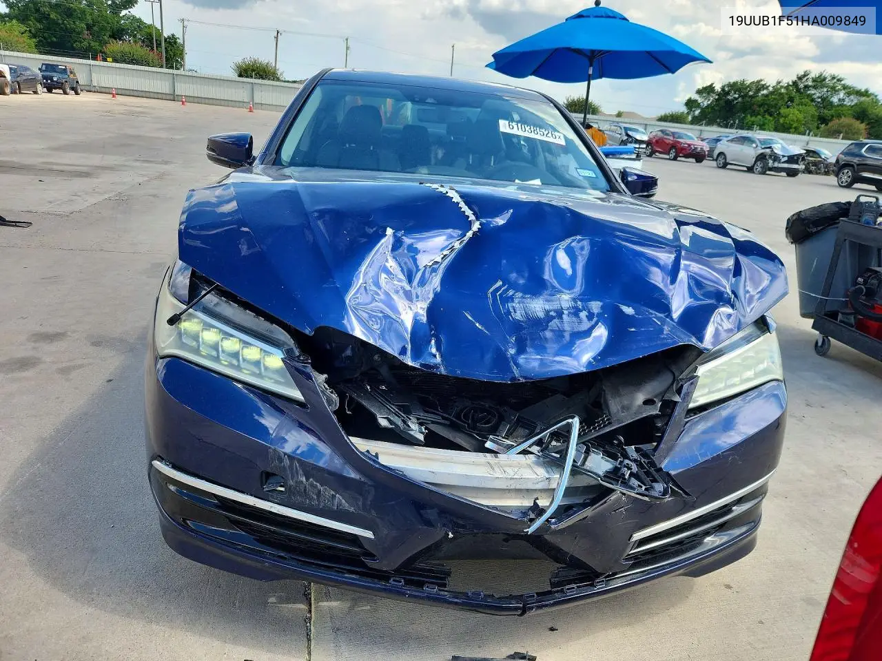 2017 Acura Tlx Tech VIN: 19UUB1F51HA009849 Lot: 61038526