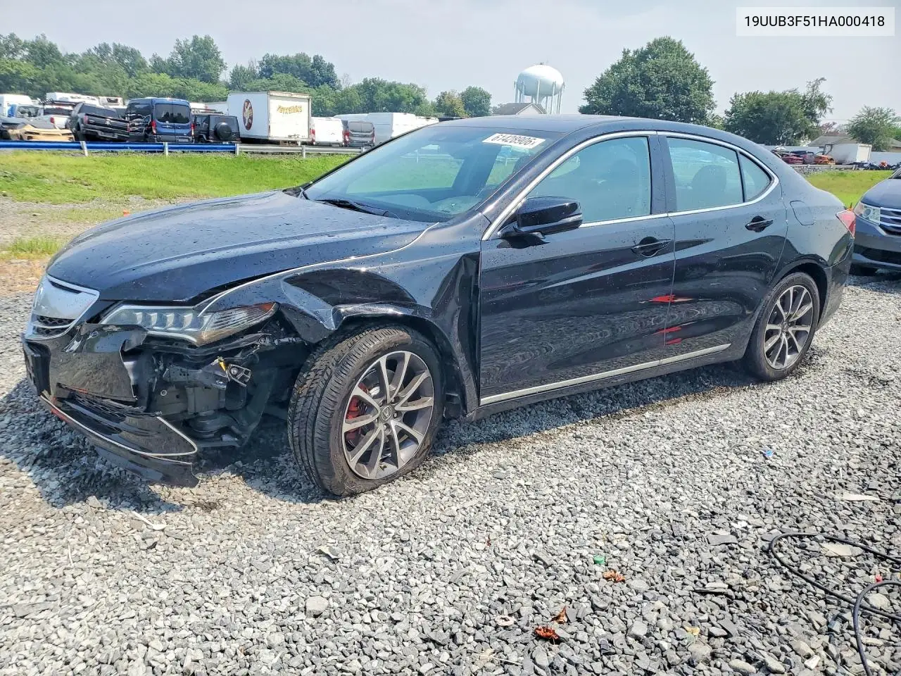 2017 Acura Tlx Tech VIN: 19UUB3F51HA000418 Lot: 61428906